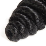 Extensions de cheveux en tresses de cheveux humains de haute qualité, ondulées lâches