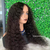 Perruque Lace Front sans Colle 13x6 Bonnet Ajusté Effet Seconde Peau Ondulée