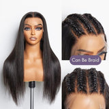 Perruques de cheveux humains Full Lace densité 180% effet « peau fondue »