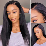 {Vente flash} Perruque Lace Transparente 4X4/13x4 250% Cheveux Humains Lisses