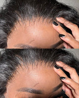 Perruque frontale en cheveux naturels avec dentelle complète invisible Skin Melt | 360 Lace | Sangle réglable | Cheveux crépus
