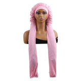 Bonnets de nuit 2-en-1 pour cheveux longs et tresses - Protection pour cheveux longs et tresses