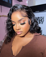 Emmie | Perruque Lace Front BOB 13x4 en Cheveux Humains Vierges | Ondulé Lâche