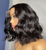 Kitty | Perruque Lace Front BOB 13x4 en Cheveux Humains Vierges | Onde Corporelle