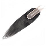 Closure de cheveux humains 2x6 HD Skin Melt Lace