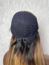 {LAST-PIECE-CLEARANCE} 12x6 Knot-Free Fitted Skin Melt Lace Straight Human Hair Wig