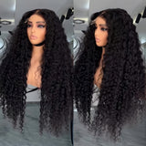 {Vente flash} Perruques 5x5 Closure Wigs Deep Wave Skin Melt en dentelle suisse