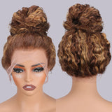 {Vente Exceptionnelle} Perruque Lace Frontale 360 Cheveux Humains 250% Invisible Highlight Onde Eau
