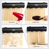 Support et cintre pour extensions de cheveux – Outil professionnel de coiffure et support pour extensions