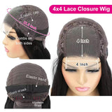 Perruque Pixie Glam 4x4|13x4 courte coupe pixie pré-coiffée Ombre Brune Cheveux Humains Lace Front