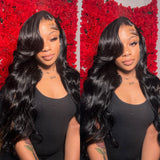 Perruque brésilienne naturelle 13x6 Lace Front Body Wave