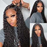 Perruque Lace Front Bouclée en Cheveux Naturels avec Closure 6x6 | 7x7 Skin Melt