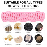Support et cintre pour extensions de cheveux – Outil professionnel de coiffure et support pour extensions