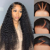 Perruque Lace Front Bouclée en Cheveux Naturels avec Closure 6x6 | 7x7 Skin Melt