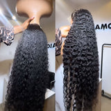 {Vente Exceptionnelle} Perruque de Cheveux Humains 360 Lace Invisible Strap 250% Boucles Birmanes