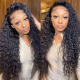 Perruque Lace Front à Ondulations Corporelles en Cheveux Humains, Taille 13x6, Effet Fondant sur la Peau