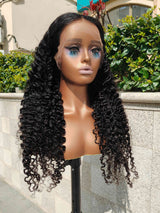 Perruque Lace Cheveux Vierge Remy Qualité Supérieure avec Cuticules Intactes Coupe Platine Boucles Birmanes