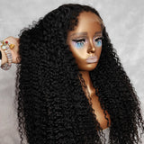 Lagos Hairline Perte de Peau Dentelle L Hairline Perruque Frontale Cheveux Humains Bords Fluffy | Birman Bouclé Crépus