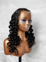 {DERNIÈRES-PIÈCES-DISPONIBLES} Perruque Lace Front 13x6 HD Skin Melt avec Cheveux Humains, Ligne de Cheveux Délicate | Ondulations Souples