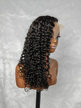 {DERNIÈRE-PIÈCE-EN-LIQUIDATION} Perruque Lace Front Cheveux Humains 13x4 Transparent Dentelle Onde D'eau