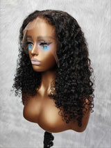 {LIQUIDATION-DERNIÈRES-PIÈCES} Perruque Lace Front 13x6 bouclée avec bords bouclés effet peau fondue