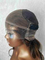 {LAST-PIECE-CLEARANCE} Perruque en cheveux humains ondulés de 370 % à haute densité, avec dentelle HD et sangle invisible