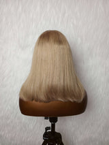 {DERNIÈRES-PIÈCES-DISPONIBLES} Perruque Lace Frontal 13x4 Cheveux Humains Blonds Cendrés