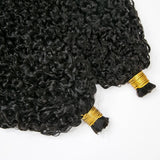 Extension de cheveux humains bouclés et crépus birmans en vrac pour tresses sans nœuds bohèmes