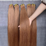 Extensions de cheveux tissés en mèches colorées #35 de haute qualité en cheveux humains