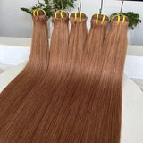 Extensions de cheveux tissés en mèches colorées #35 de haute qualité en cheveux humains