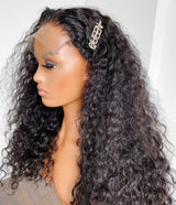 Perruques Wear Go sans colle en dentelle pré-coupée 6x4 Skin Melt Swiss Lace pré-épilée cheveux humains Onde d'eau