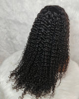 Perruque en cheveux humains bouclés sans nœuds Air Cap 5x5/13x6 en dentelle Skin Melt