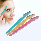 RASOIRS DE SÛRETÉ FEMME 3 PIÈCES POUR MAQUILLAGE, VISAGE, SOURCILS, LÈVRES