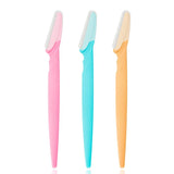 RASOIRS DE SÛRETÉ FEMME 3 PIÈCES POUR MAQUILLAGE, VISAGE, SOURCILS, LÈVRES