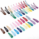 20/40 PINCES À CHEVEUX BARRETTES NOIRES POUR FILLES ENFANTS FEMMES