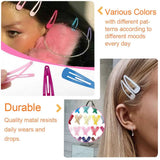 20/40 PINCES À CHEVEUX BARRETTES NOIRES POUR FILLES ENFANTS FEMMES