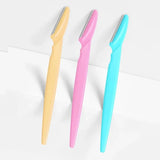RASOIRS DE SÛRETÉ FEMME 3 PIÈCES POUR MAQUILLAGE, VISAGE, SOURCILS, LÈVRES