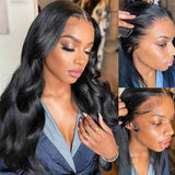 Perruque brésilienne naturelle 13x6 Lace Front Body Wave