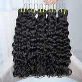 Mèches de cheveux humains de haute qualité Extension de cheveux ondulés Water Wave