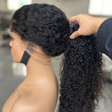 Perruque Cheveux Naturels Bouclés Profonds Lagos Hairline Skin Melt 360 Dentelle invisible