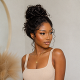 Full Lace Natural Hairline HD/Transparent Human Hair Lace Wig Highlight Burmese Curls with Coily Ends