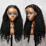 Perruque de boucles birmanes Full Lace avec faux cuir chevelu, pré-épilée, en cheveux humains vierges