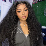 {Vente Exceptionnelle} Perruque Lace Transparente 4X4/13x4 Cheveux Humains 250% Bouclés