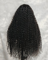Perruque frontale en dentelle fondante 13x6, préformée Lagos Hairline, modèle M, bouclée