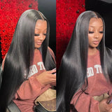 {Vente flash} Perruque Lace Transparente 4X4/13x4 250% Cheveux Humains Lisses