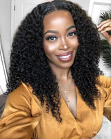 Perruque frisée en dentelle complète Skin Melt