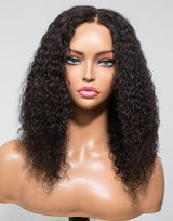Perruque Frontale en Dentelle 13x6, Cheveux Humains Pré-épilés, Effet Fondant sur la Peau 2 en 1 | PERUQUE RÉVERSIBLE ONDULEE ET HUMIDE