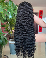 Perruque Lace Front Invisible (Bonnet Entièrement en Dentelle) Cheveux Naturels Frisés Birmans Ligne de Cheveux Délicate