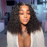 {Vente Flash} Perruque courte Elian | Diamond Fake Scalp 13X4 | Ondulation Water Wave
