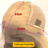 Aleena | Perruque Lace Front à Ondulations de Cheveux Humains Brun Blond #4/#613